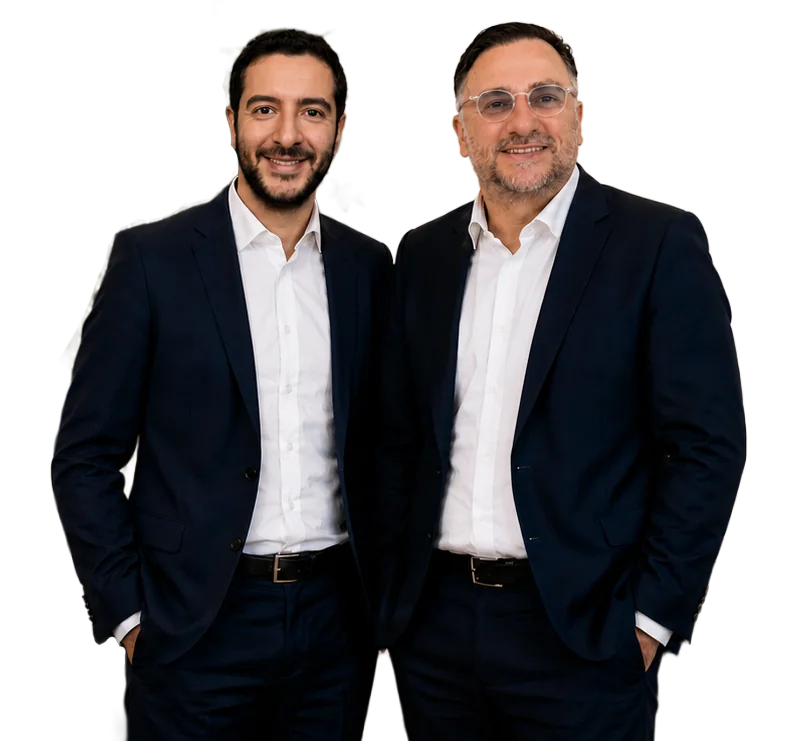 Jordan Bellaiche et Joseph Cohen, associés de Jomega Expertise